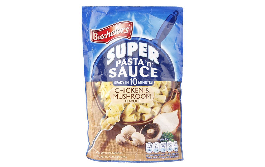Batchelors Super Pasta 'n' Sauce Chicken & Mushroom Flavour   Pack  122 grams